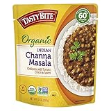 Tasty Bite Indian Channa Masala, Microwaveable Ready to Eat Entrée, 10 Ounce (Pack of 6)
