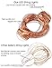 Photo Clip String Lights with Remote, 33FT 100 LED Battery Operated String Lights, Waterproof Copper Wire Starry Lights with 50 Clear Clips, Powered Fairy Lights for Teen Girl Gifts Bedroom 8 Modes