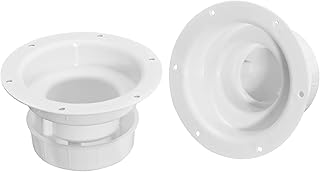 2pcs RV Plumbing Vent Cap, Camper Vent Cap, RV Plumbing Vent Cap, Sewer Vent Cap, Roof Vent Cap for Trailer, Camper, Motorhome 1 to 2 3/8 Inch Pipe