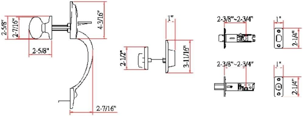 Nеw Dеаl Design House 750232 Coventry Oil-Rubbed Bronze Door Handleset with Egg Knob Interior and Single Cylinder Deadbolt