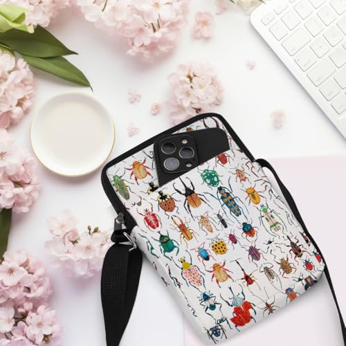 Image of Anime Fans Cute Cross Body Bag Anime Gifts Phone Bag Shoulder Bags Adjustable Shoulder Straps Sling Bag Japanese Gifts