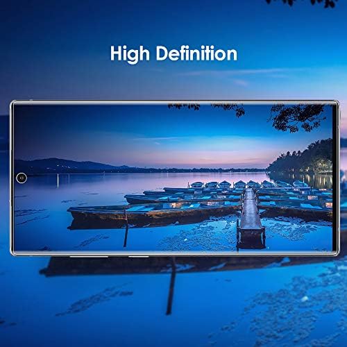 G-Color Screen Protector Compatible for Galaxy Note 10, 3D Glass [Fingerprints Sensor Compatible][Full Adhesive][Case Friendly] Tempered Glass Screen Protector for Samsung Galaxy Note 10