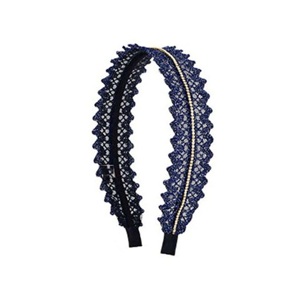 Cerchietto for capelli in tessuto Fascia for capelli legata Sen femminile Accessori for capelli Esci Cerchio for la testa Tutto Accessori for capelli (Color : E, Size : 15 * 1.5mm)