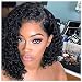 Mink Hair 10 inch Short Curly Lace Front Wigs for Black Women Pre plucked Lace Front Wigs Human Hair with Baby Hair Bob Deep Curly Lace Front Wigs