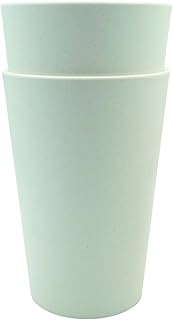 White Orchid Pot Cover – 7.9” Tall Modern Eco Resin Planter for Indoor Plants – Lightweight Matte Plastic Pot, No Drain Hole (Minimalist Thickened Resin Planter (2-Pack))