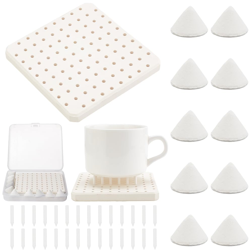 Clous de support de four à poterie haute température WEBEEDY pour tapis de cuisson réfractaire