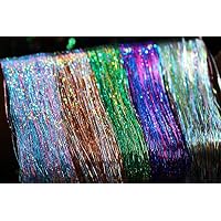4/5pcs piatto Mylar Tinsel Fly legare filo per mosche classiche