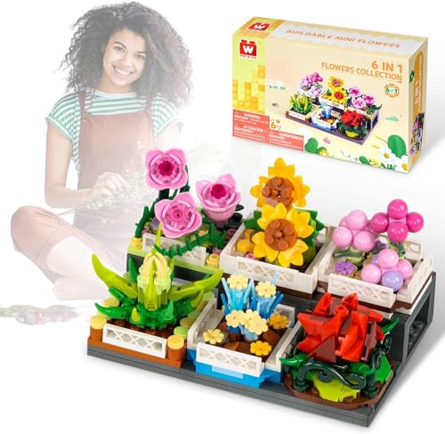 Wise Block Mini Flowers 6 in 1