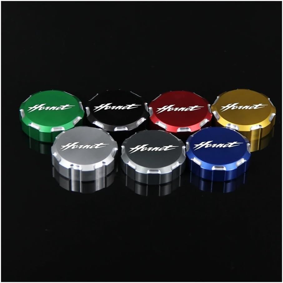 Motorcycle Brake Pump Fluid Caps Motorcycle Rear Brake Master Cylinder Reservoir Cover Cap for Hornet 250 1996-2006(1998 1999 2000 2001 2002 2003 2004 2005 2006)