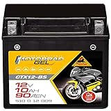 panther batterietester  Panther GEL Batterie 12V 10Ah YTX12-BS Motorradbatterie DIN 51012 Quad CTX12-BS