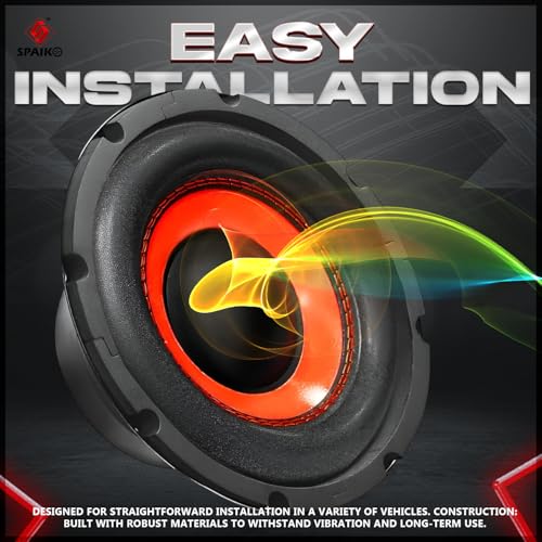 Image of 8 Inch Subwoofer Speaker | 150W RMS / 500W Peak Power | Deep Bass Subwoofer for Car & Home Audio System