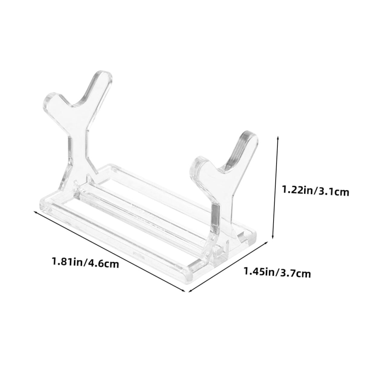Mipcase Fishing Lure Display Stand Abs Plastic Fishing Gear Display Rack Storage for and Baits