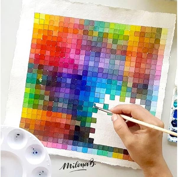 ZEESOON Mission Gold Watercolor Tube Paint Piece Colour Paint (15ml) for Mijello (W553 Bright Clear Violet)