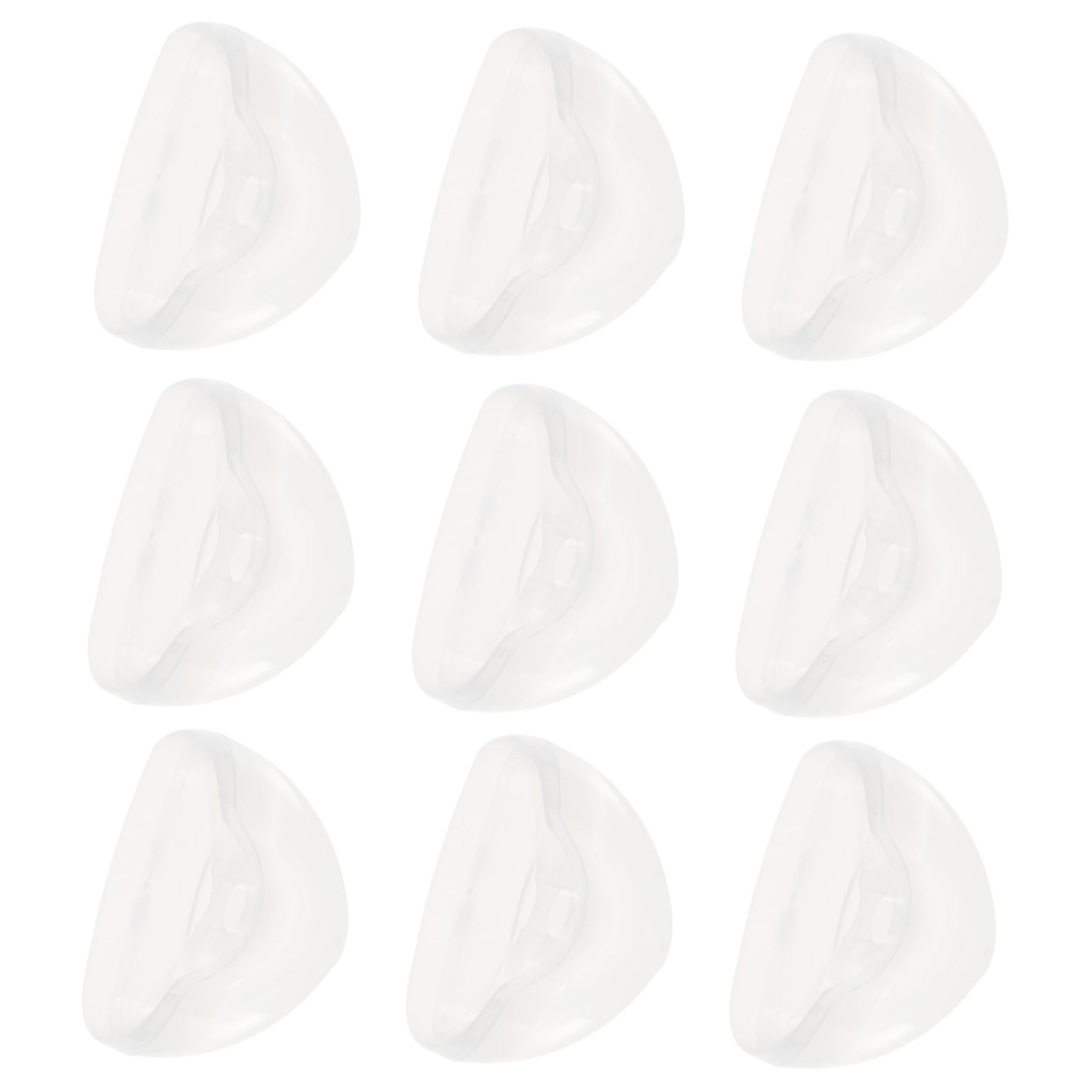 CIMAXIC Container 10-Pack Silicone Covers Protective Box Clip Healthy Pp Material for Travel
