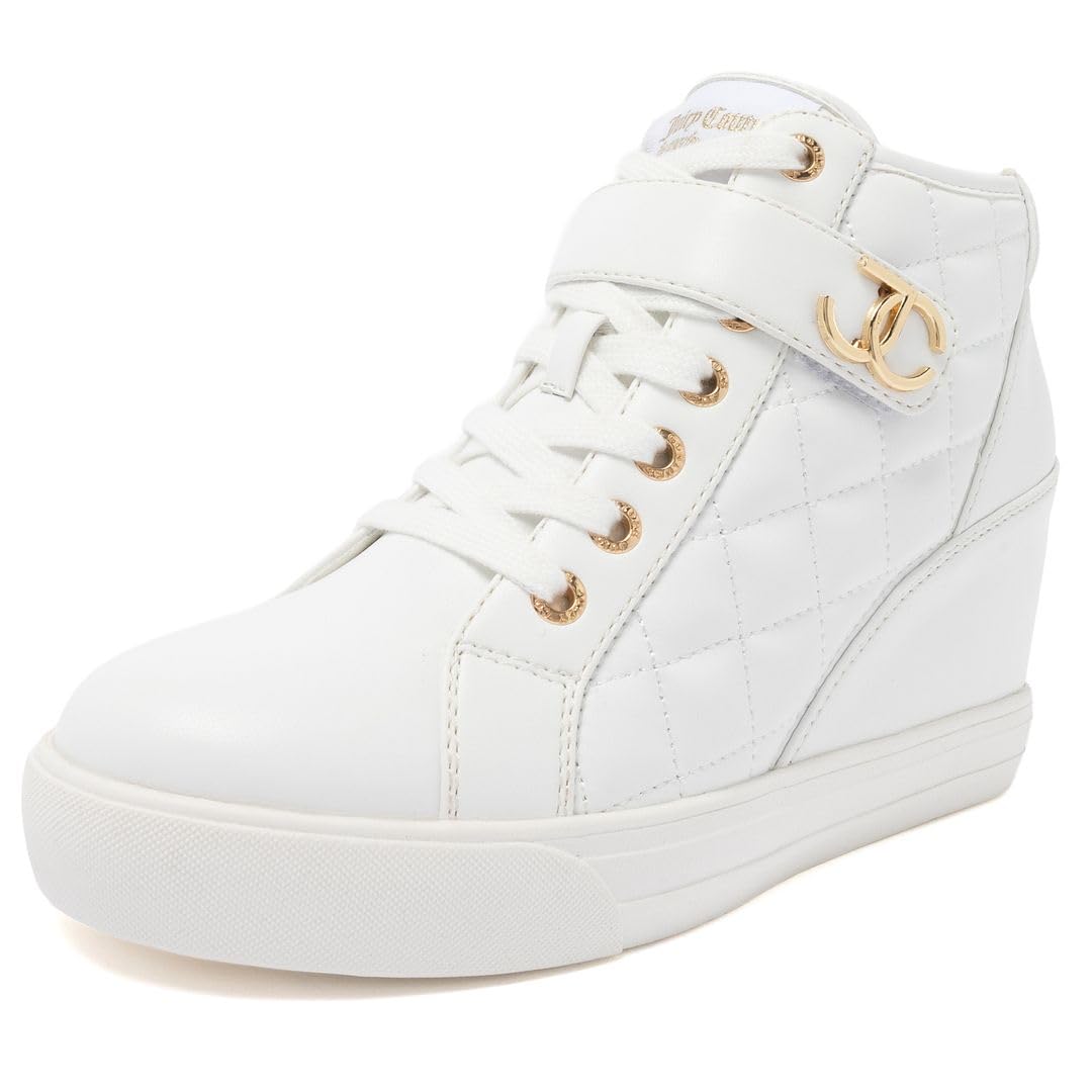 Women's Platform Wedge Sneakers High-Top Shoes-Journey