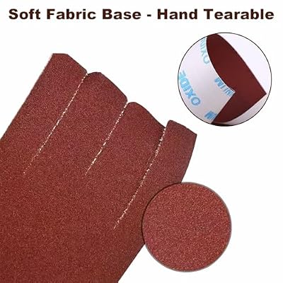 SEIWEI 120 Grit Sandpaper Roll, 1 Meter x 100mm Emery Cloth Roll, Continuous Abrasive Wet Dry Sanding Roll for Wood Furniture, Metal Polishing, Automotive Finishing, Flexible & Durable