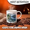 Lake Tahoe Nevada Ceramic Coffee Mug 11oz The Lake – Tea Coffee Mug with Comfortable Grip – Unique Travel Gift Cup for Office or Home – Vibrant Long-Lasting Print ID44991 #2