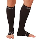 Ankle&sol;Calf Compression Sleeves- Toeless Socks for Circulation&comma; Swelling for Men and Women