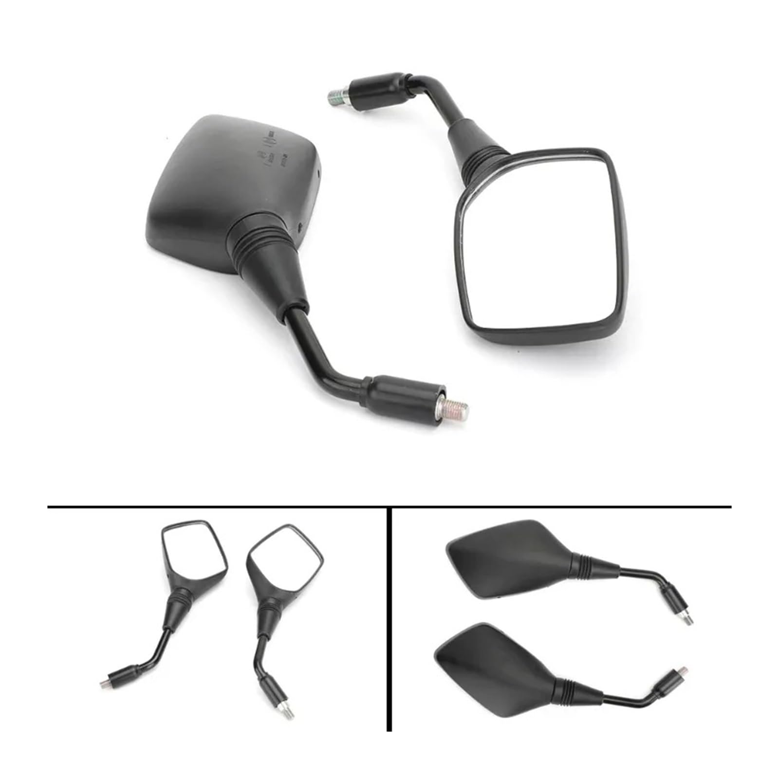 Specchietti Retrovisori Laterali Neri | Modelli applicabili: GW250 GW 250 DL250 DL650 V-Strom Vstrom DL 650
