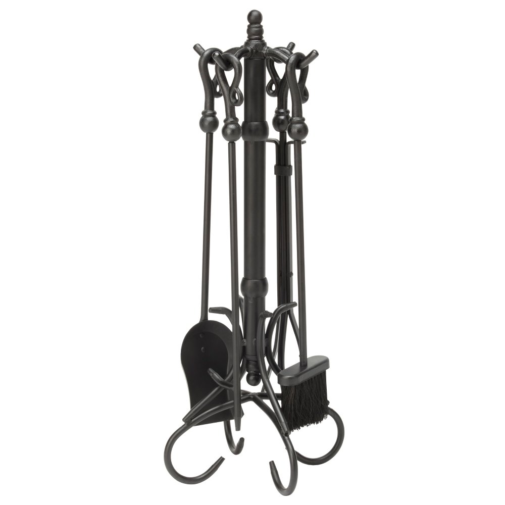 UniFlameF-1056, 5pc Black Wrought Iron Toolset