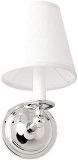 Ginger 2681/SN Single-Light Wall Sconce, Satin Nickel