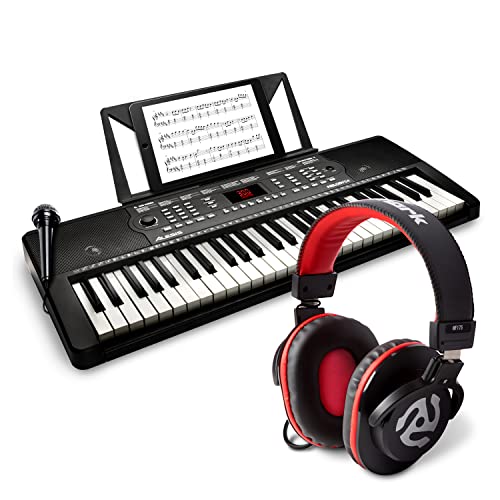 Alesis Melody 54 et Numark HF175 – Piano Numérique Portable 54 Touches, Enceintes Intégrées et Casque Audio - Les Beatles, Paul McCartney, John Lennon, RIngo Starr, George Harrison Alesis Melody 54 et Numark HF175 - Piano Numérique Portable 54 Touches, Enceintes Intégrées et Casque Audio