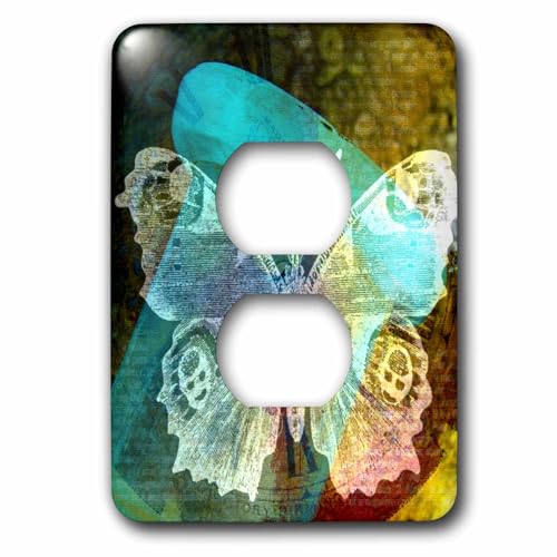 Capuchon pour 2 prises lsp_11405_6 Angelandspot plaque haut de gamme 3dRose