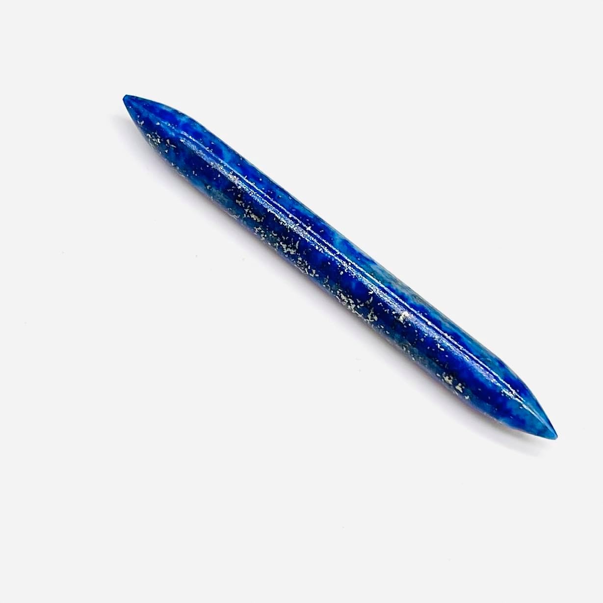 Natural Lapis Lazuli Gemstone Tribal Septum Spike Tusk | Handmade Nose Ring | Stone Body Piercing Jewelry | Boho Tribal Style Unisex Piercing Accessory
