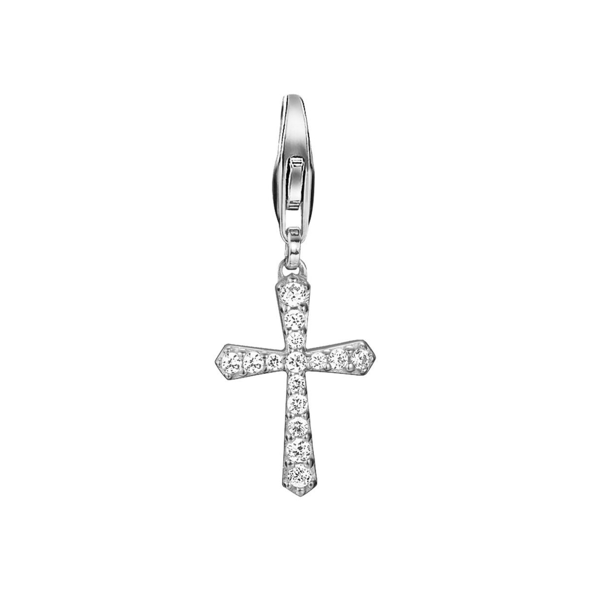 Dije ESPRIT de plata de ley con zirconia ideal para eventos formales 2