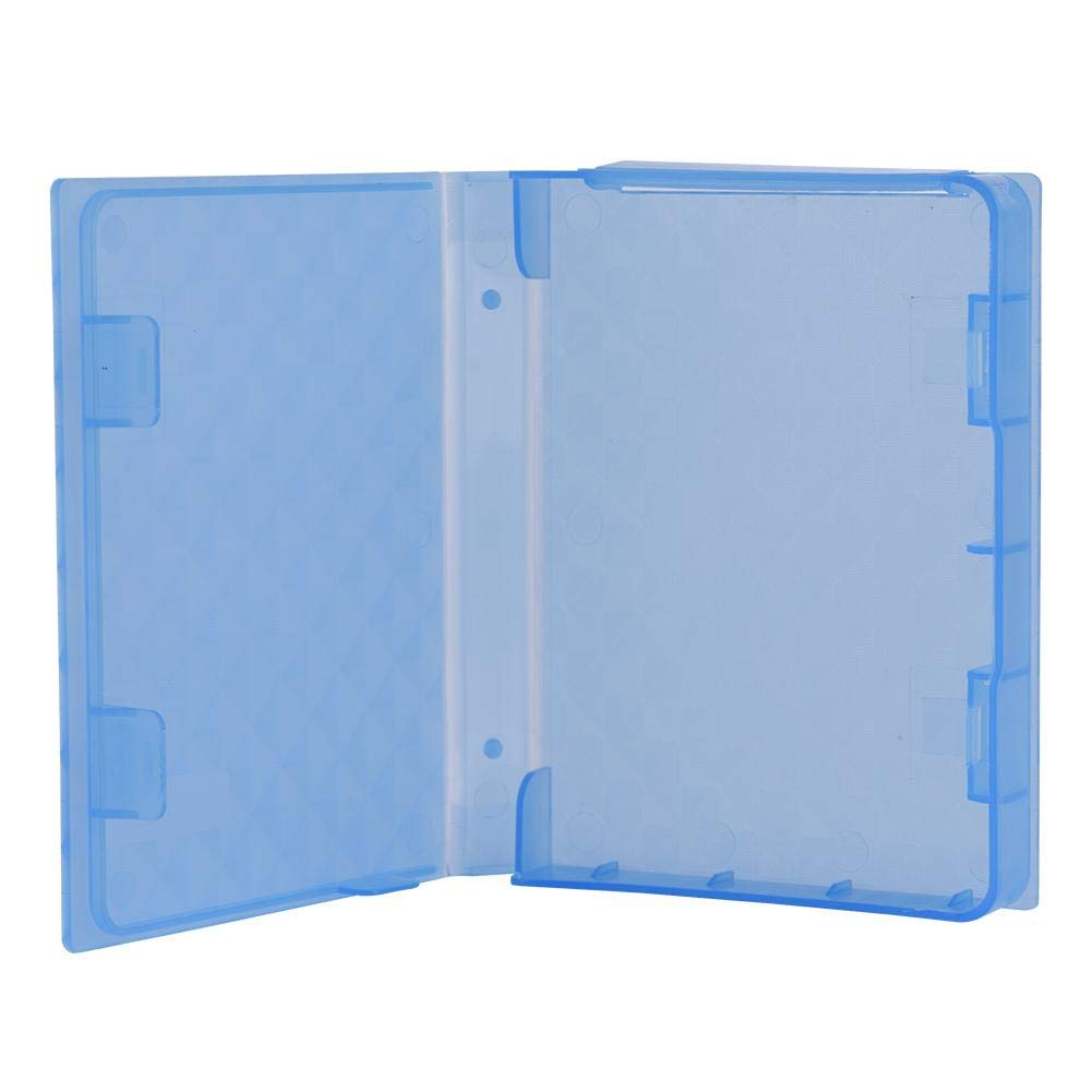 Wendry Hard Drive Disk Protective Box, Shockproof Anti-Static Storage Case for 2.5 Inch Non-Slip (Blue)