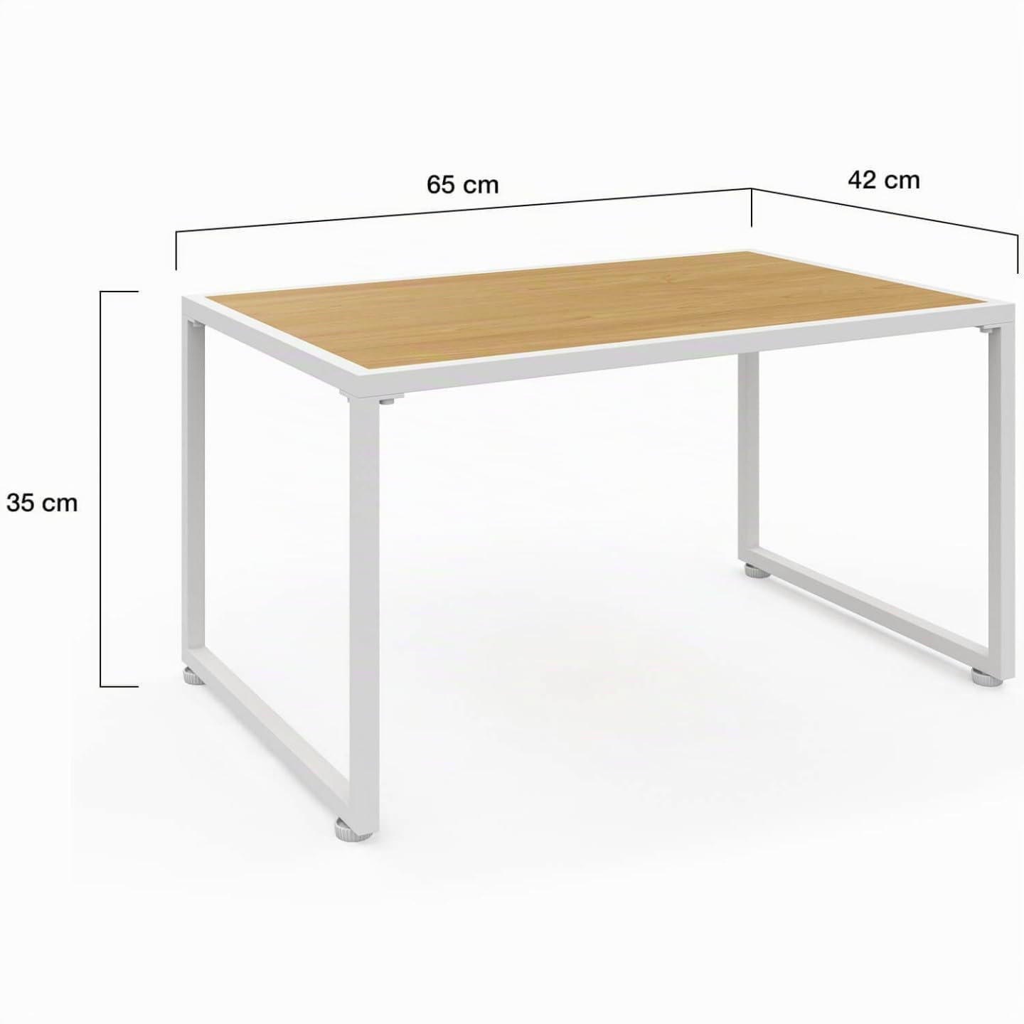 IDMarket – Muebles de Jardín Rio de Nivel Bajo 4 Plazas, Estructura de Metal Blanco, Cuerda de Efecto Ratán Claro y Cojines Beiges