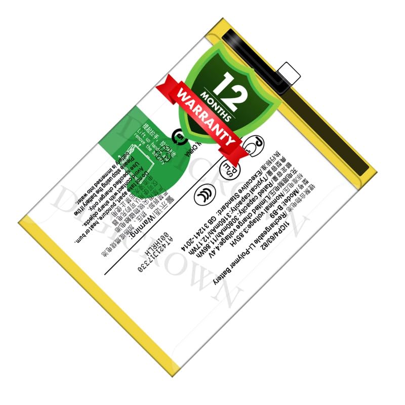 Image of Original B-B9 Battery Compatible for Vivo V5+ (V5 Plus) | Vivo X9i (Vivo 1611) - (3160mAh) - 1 Year Warranty DF7