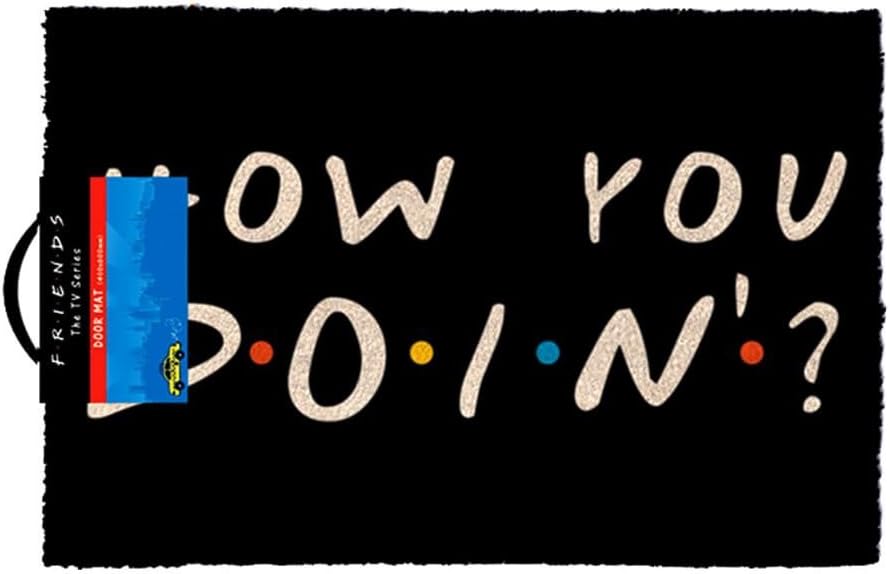 Pyramid International FRIENDS - HOW YOU DOIN? (DOORMAT), 40 x 60 x 1.3 cm
