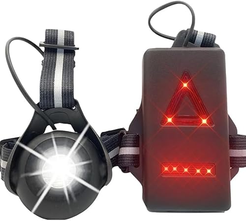 Nova Electronix Running Chest Strap Light Reflector LED, 500lm 10W (AB-TD15)