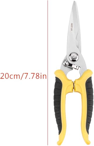 Miniatura 8 de Tijeras de podar de acero inoxidable, tijeras para plantas de jardinería para plantas de jardinería en el hogar, tijera, rama, podadora, herramienta