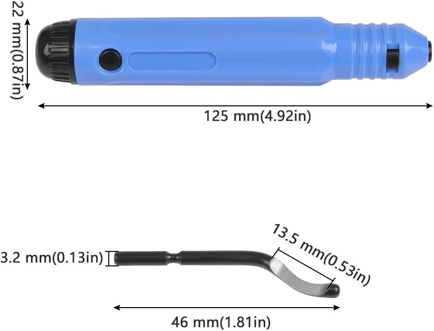 Hand Deburring Tool Set Manual Deburring Cutter Burr Remover Burr