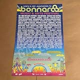Bonnaroo Music Festival 2017 FRAMED POSTER U2 Red Hot Chili Peppers The Weeknd (Unframed - Print Only)