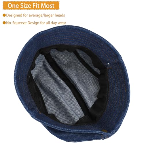 Gorra Newsboy de mezclilla para mujer miniatura 7