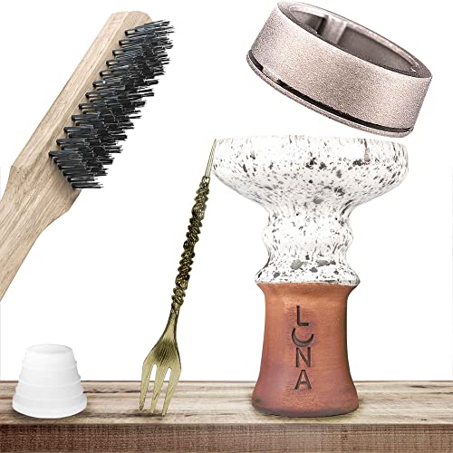 Shisha Phunnel Kopf Geschenkset | Kopfbau Setup von LUNA | Komplettset inklusive handmade Phunnel Gabel Smokebox (HMD…