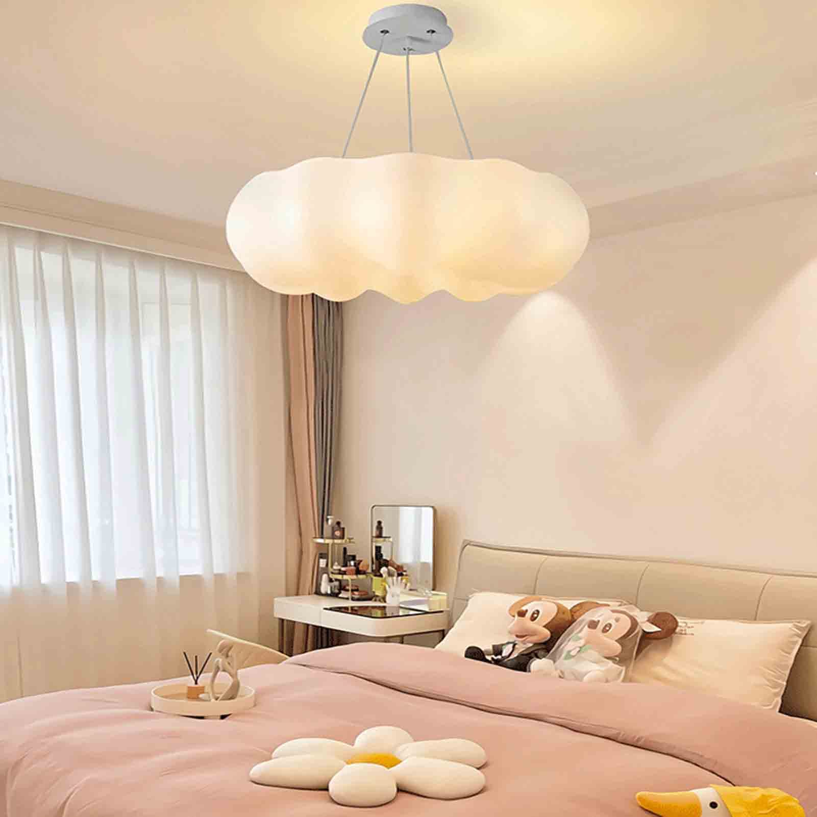 Lampa wisząca,Oświetlenie sufitowe Led, dynia/chmura Odcień światła Oświetlenie sufitowe, kreatywne oświetlenie pokoju Lampy wiszące do salonu Światło łazienkowe Światło garażowe Światło d