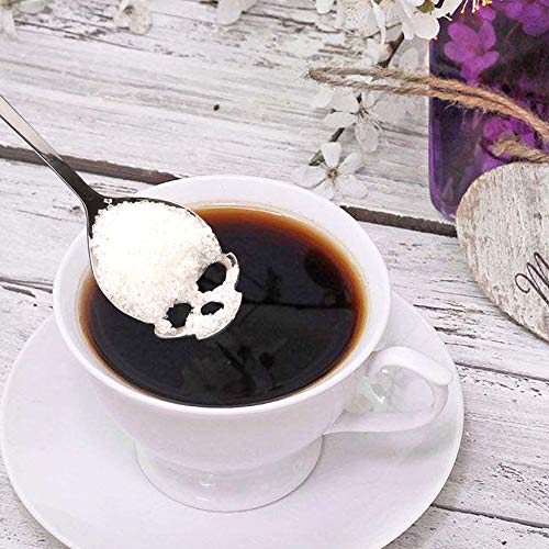 TripleLife Skull Sugar Stainless Steel Spoon Set