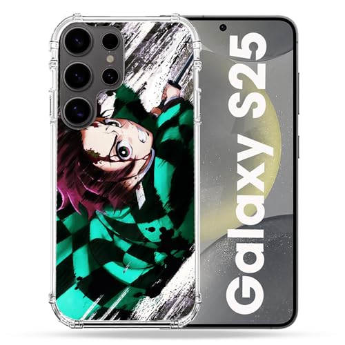 Coque Samsung S25 Demon Slayer Tanjiro imprimé haute définition antichoc