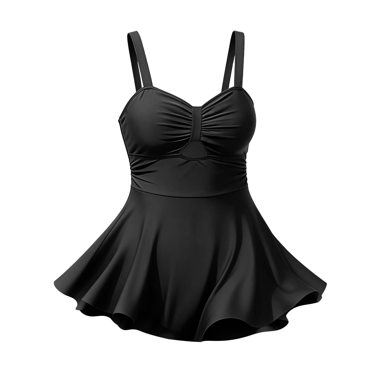 Generico Costume da Bagno Intero Donna Costumi Piscina Push Up a Vita Alta Bikini Un Pezzo Beachwear Swimsuit Spiaggia Estate Costume Pezzo sopra Donna