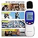 Decibel Meter Bluetooth, Portable Sound Level Meter with Data Logging, Can Fit with Smartphone App Recording, 30 to 130dBA Noise Decibel Meter SPL Meter w/Data Hold MAX MIN Alarm Backlit LCD Display