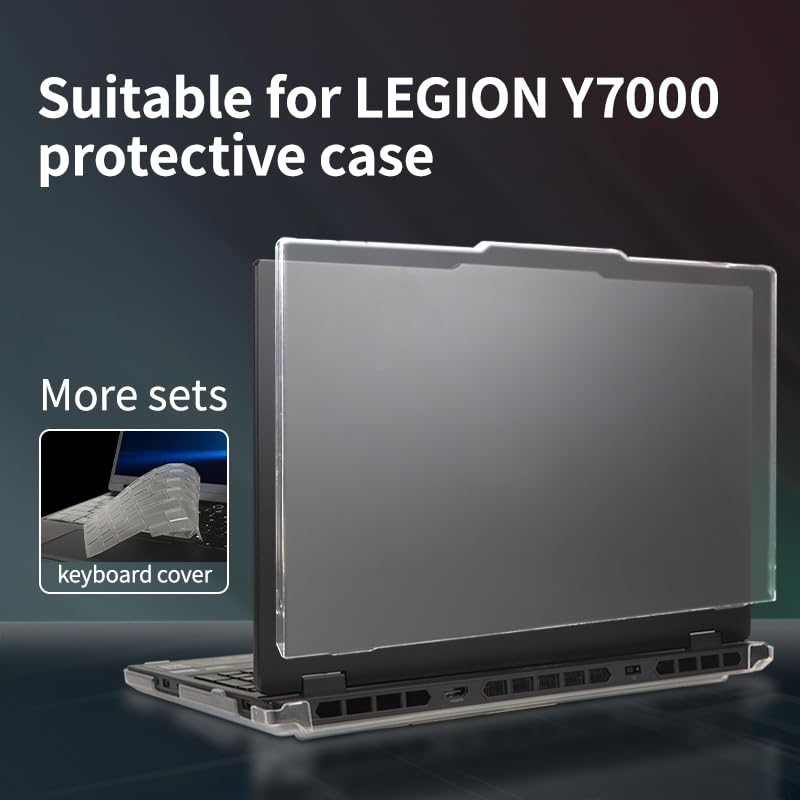 Funda para Legion 5i de 15" rígida esmerilada con protector de teclado antiarañazos 3