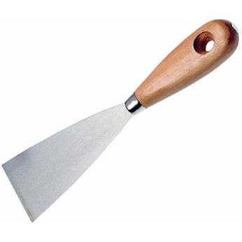 160305 Spatula 40mm with Wooden Handle