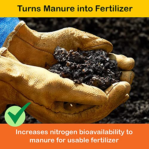 Microbe-Lift Chicken Coop Cleaner And Odor Eliminator, Use On All Surfaces And Supplies, Turns Chicken Poop Into Fertilizer, Ammonia Reducer, Highly Concentrated And Safe Formula, 1 Gallon #TOP4