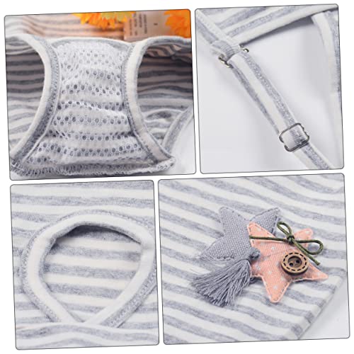 Housoutil 2 Unidades suspensórios calças fisiológicas roupa pet roupinha pet roupa de cachorro sanit