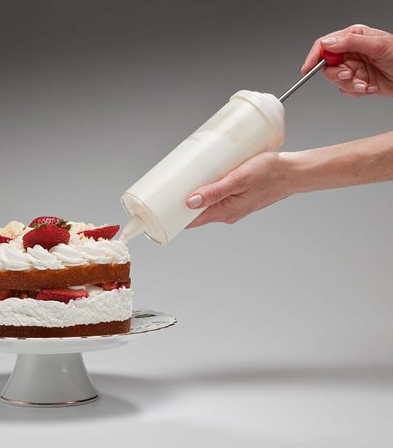 Hutzler Quick Whip, Make Delicious Fresh Whipped Cream in Seconds, Random Color