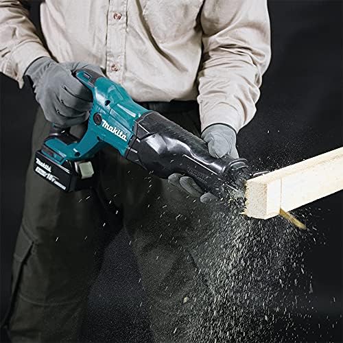 Makita DJR186Z Reciprocating Saw, 18 V,Blue